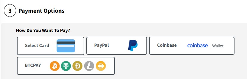 InterServer Coupon, Promo Codes & Deals (March 2024) 8 Select Your Payment Method